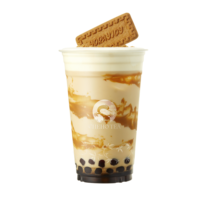 Tr&agrave; Sữa B&aacute;nh Quy Caramel